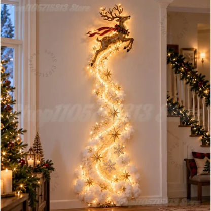 🎄 LED Christmas Magic Trail Wall Light – Christmas Decoration