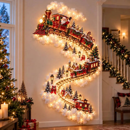 🎄 LED Christmas Magic Trail Wall Light – Christmas Decoration