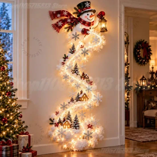 🎄 LED Christmas Magic Trail Wall Light – Christmas Decoration