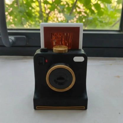 ☕ Latte Art Camera – Retro Coffee Stencil Gift