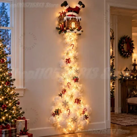 🎄 LED Christmas Magic Trail Wall Light – Christmas Decoration