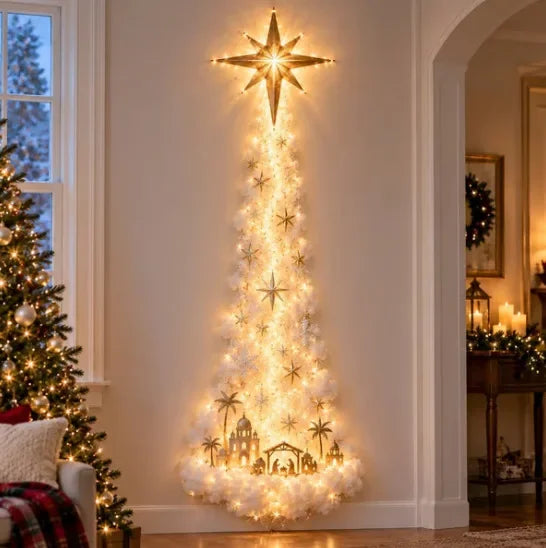 🎄 LED Christmas Magic Trail Wall Light – Christmas Decoration